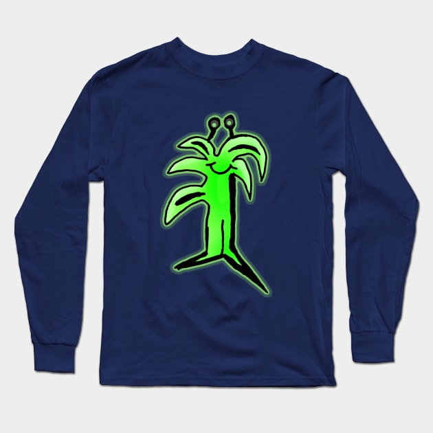 Wiggly Tree Long Sleeve T-Shirt by IanWylie87